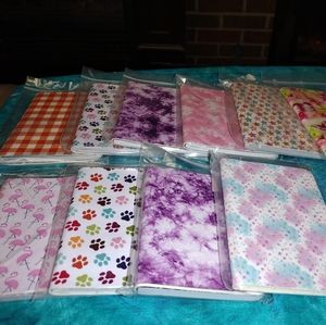 Faux leather covered notepads for sale